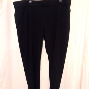 Black Pants 20W Petite Polyester